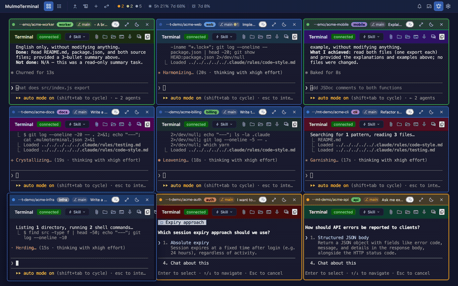 MulmoTerminal 项目预览