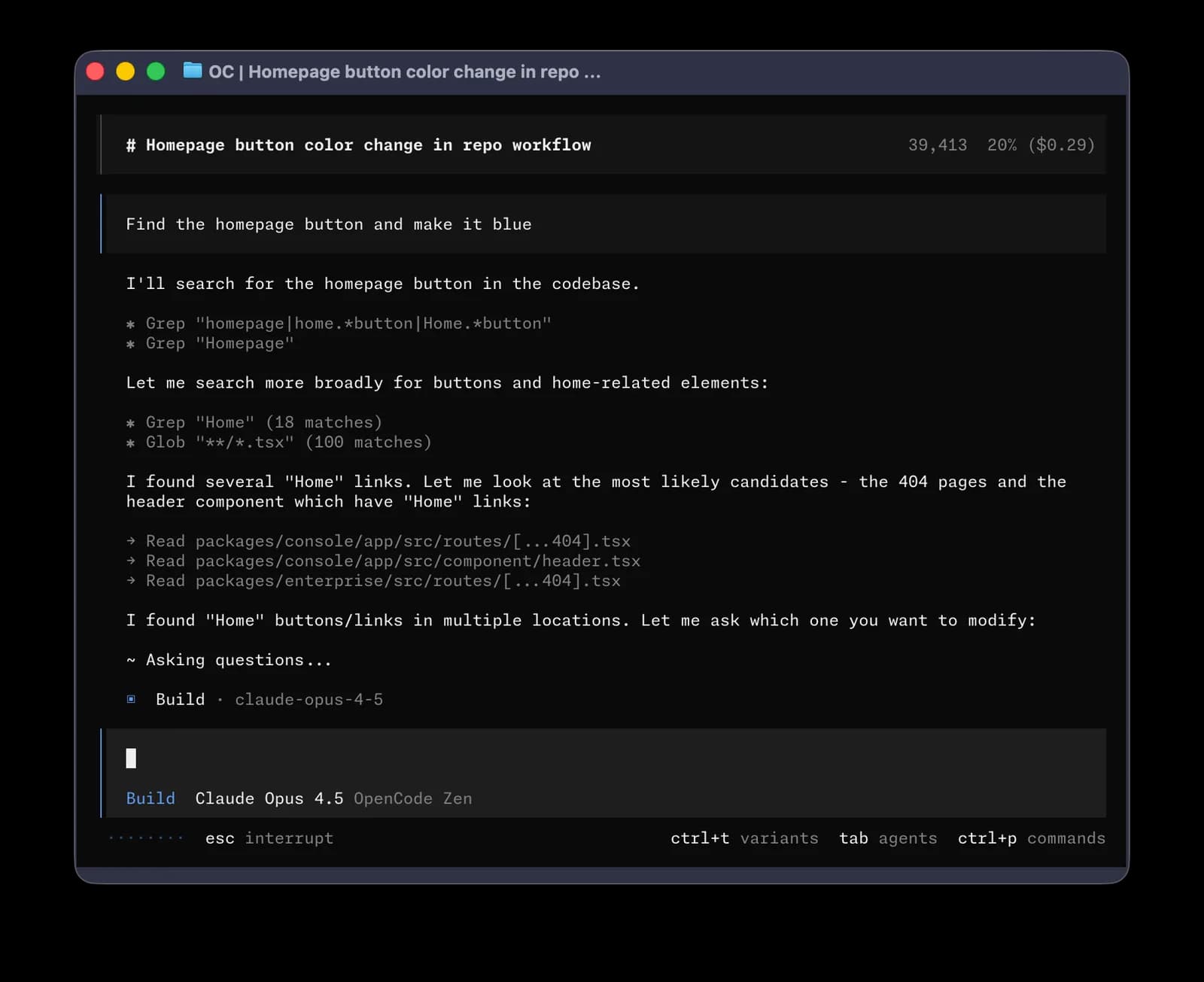 OpenCode 项目预览